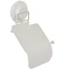 Dérouleur papier toilette à ventouse gris