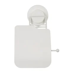 Dérouleur papier toilette à ventouse blanc < Gifi Discount