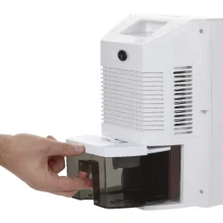 Déshumidificateur d'air Homday blanc et noir