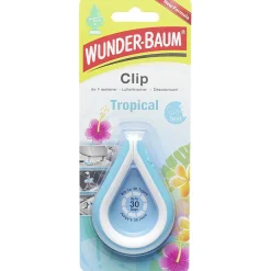 Désodorisant pour voiture à clipper senteur tropicale