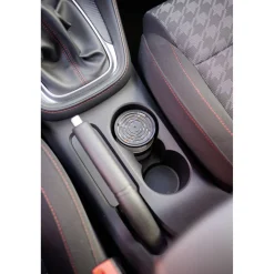 Désodorisant pour voiture x2 forme ronde senteur citron Ø7xH3,5cm