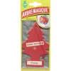 Désodorisant voiture arbre magique senteur fraise < Gifi Discount
