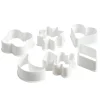 Emporte pièce blanc x6 < Gifi