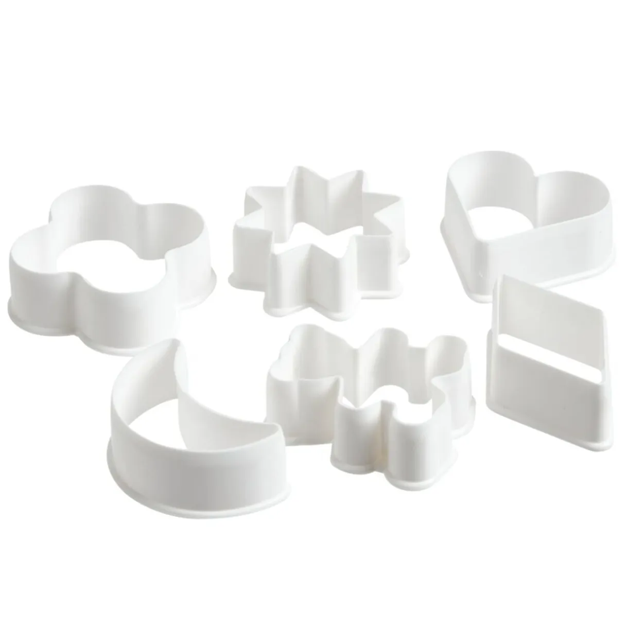 Emporte pièce blanc x6 < Gifi