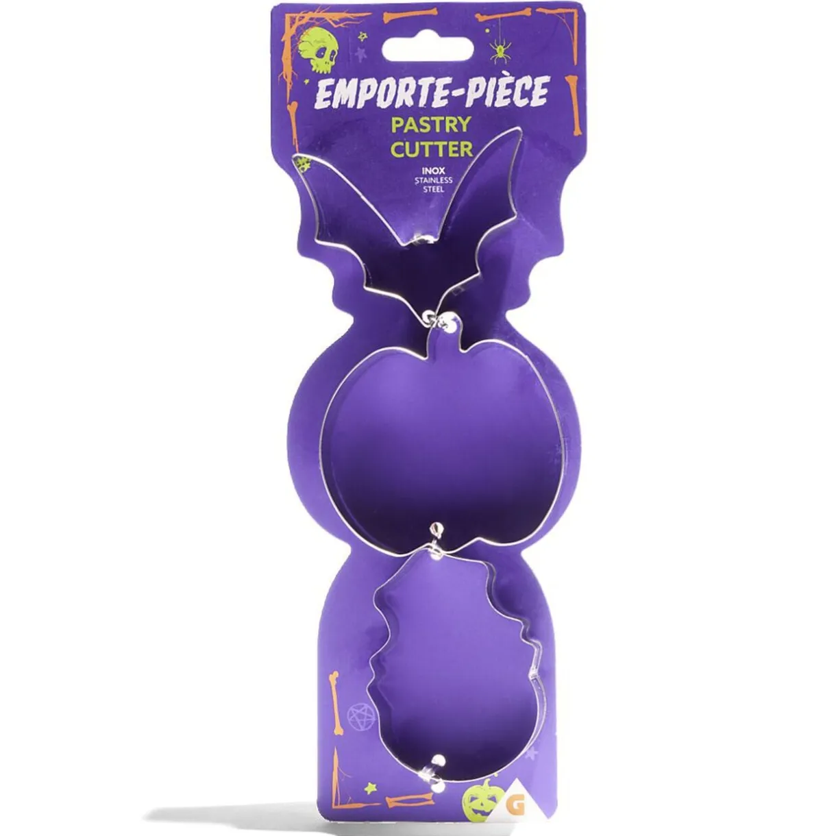 Emporte-pièces Halloween inox x3 < Gifi Outlet