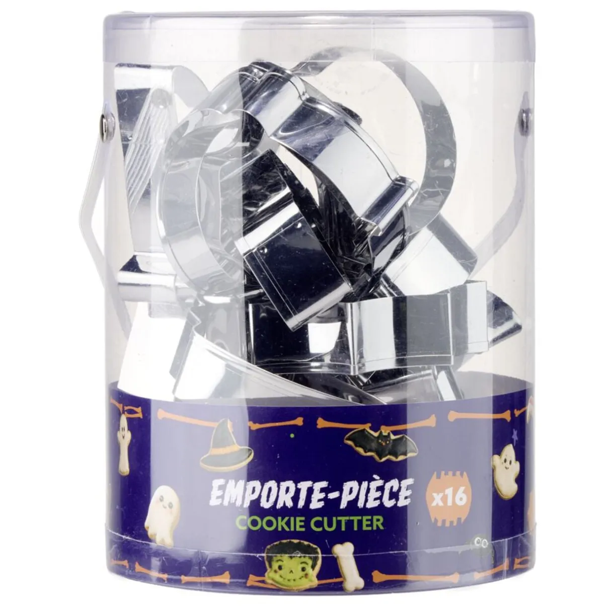 Emporte-pièces Halloween x16 inox gris < Gifi Clearance