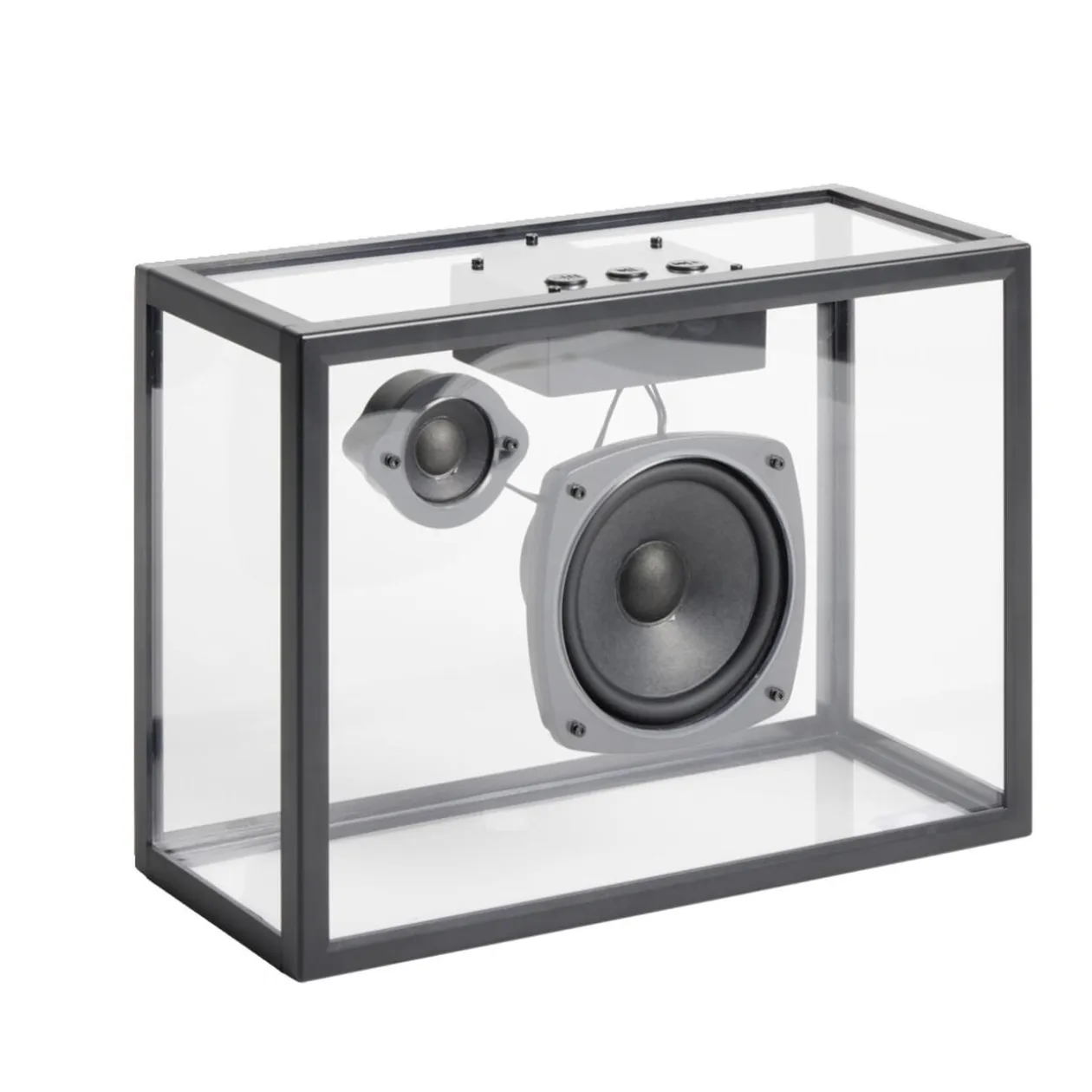 Enceinte bluetooth 5W transparente