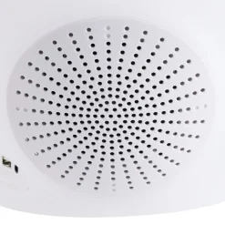 Enceinte lumineuse bluetooth sans fil USB RGB Luminus cactus blanc 15W Ø23xH31cm < Gifi Hot