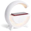 Enceinte multifonction forme G lampe et chargeur à induction < Gifi