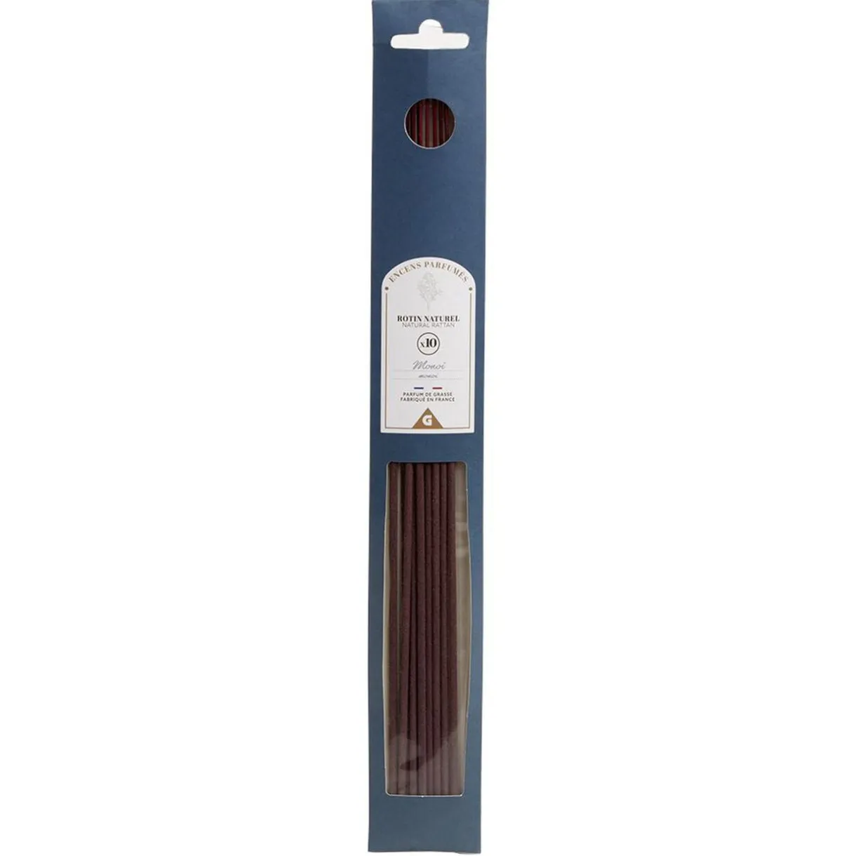 Encens bleu senteur monoï L37cm x10 < Gifi Online