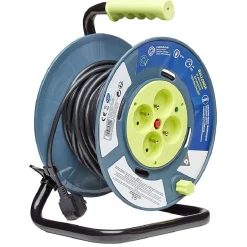 Enrouleur compact 15m 4 prises < Gifi Sale