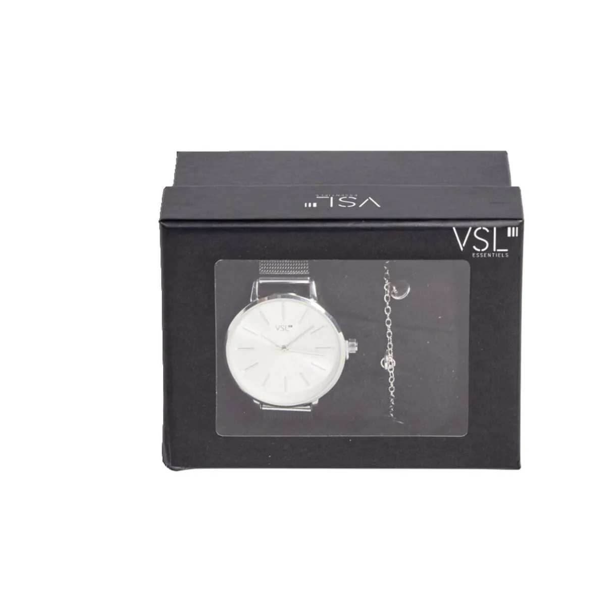Ensemble montre et bracelet femme argenté < Gifi Outlet