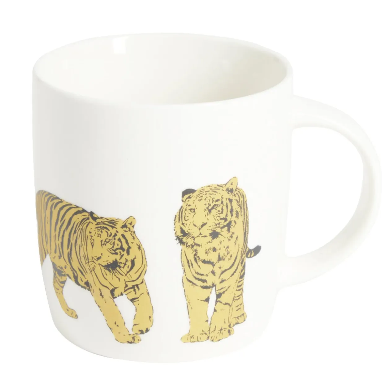 Ensemble mug en faïence avec 4 sachets de thé