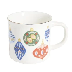Ensemble mug Noël avec sachet de chocolat chaud