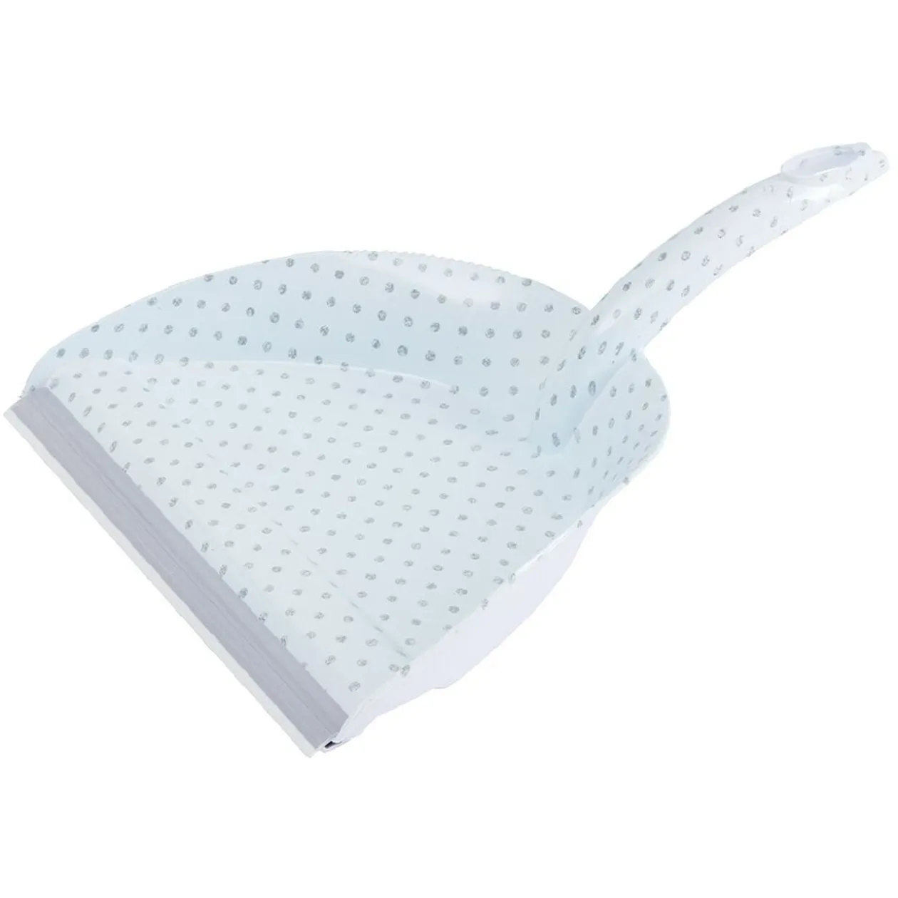 Ensemble pelle balayette motif géométrique gris