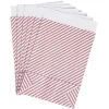 Enveloppe cadeau papier Noël tradition rouge et blanc x6 - 20x8xH28cm