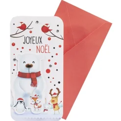 Enveloppe cadeau porte-billets (10 modèles)