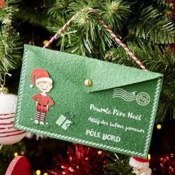 Enveloppe en feutrine pour le père Noël (2 modèles) < Gifi Discount