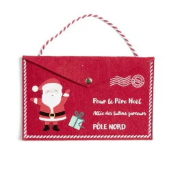 Enveloppe en feutrine pour le père Noël (2 modèles) < Gifi Discount