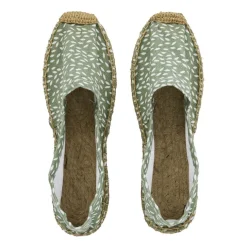 Espadrilles Femme imprimé vert et blanc T36/40 < Gifi New
