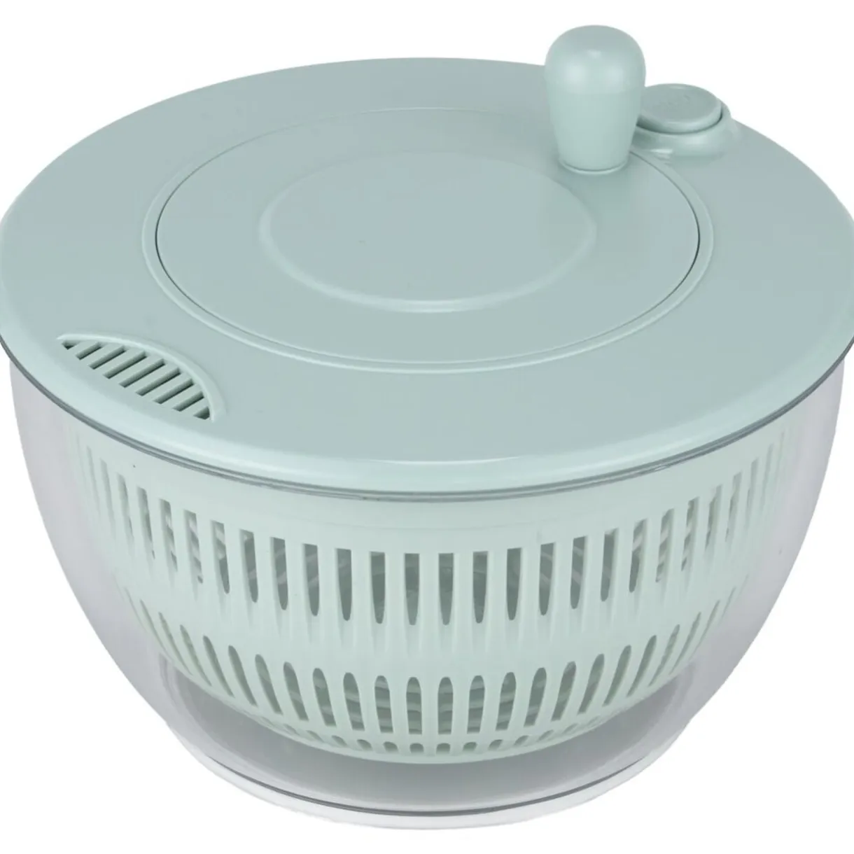 Essoreuse à salade et mandoline 2en1 plastique bleu 7 pièces Ø22,5xH13cm < Gifi Clearance