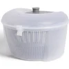 Essoreuse à salade plastique gris Ø24xH16cm < Gifi Sale