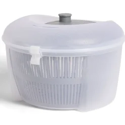 Essoreuse à salade plastique gris Ø24xH16cm < Gifi Sale