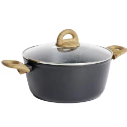 Faitout tous feux dont induction aluminium gris Ø24cm < Gifi Online