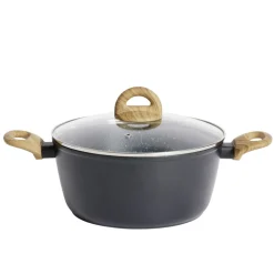 Faitout tous feux dont induction aluminium gris Ø24cm < Gifi Online
