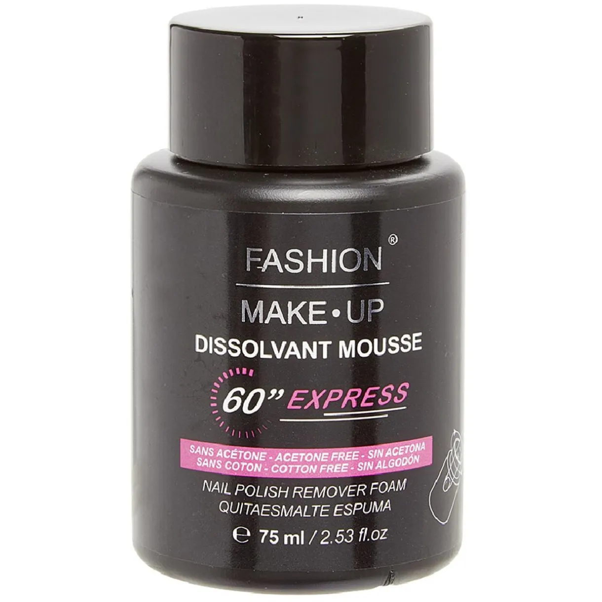 Fashion Make Up Dissolvants mousse 60''Express < Gifi New