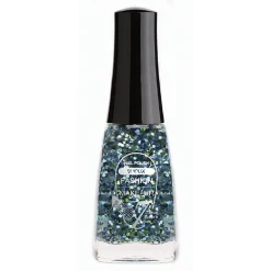 Fashion Make Up vernis à ongles Bijoux paillettes vertes nuancées