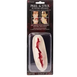 Fausse cicatrice Halloween latex (3 modèles) < Gifi