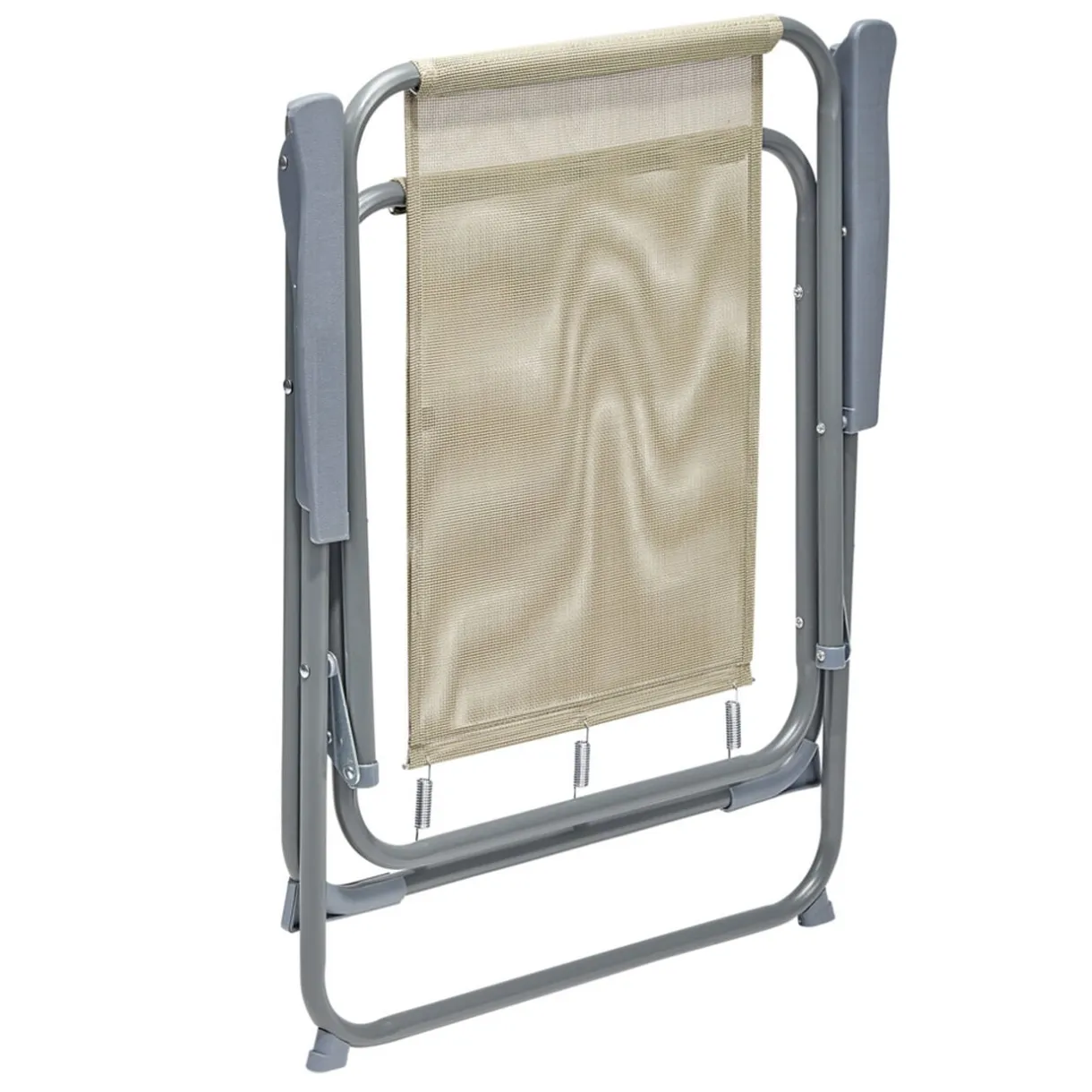 Fauteuil de camping pliant métal et textilène beige < Gifi Sale