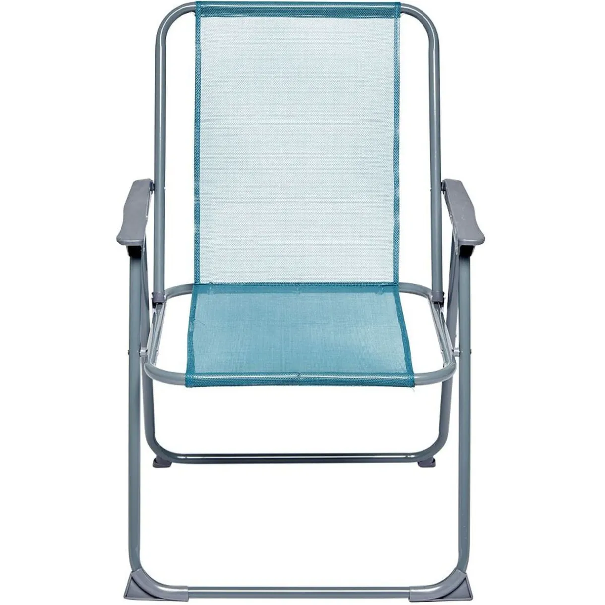 Fauteuil de camping pliant métal et textilène bleu < Gifi Outlet