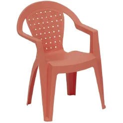 Fauteuil de jardin enfant Norma corail 36x30xH50cm