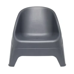 Fauteuil de jardin Neo plastique gris anthracite 76,5xP79,5xH57,5cm < Gifi Best