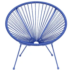 Fauteuil de jardin Urban filaire bleu 85xP72xH83cm < Gifi Online