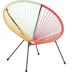 Fauteuil de jardin Urban à fil multicolore 85x72xH83cm