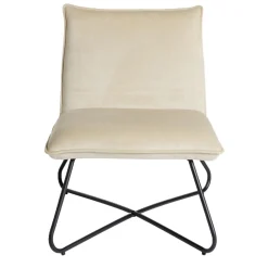 Fauteuil relax papillon beige L61xP77xH78cm < Gifi Hot