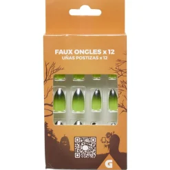 Faux ongles en plastique x12