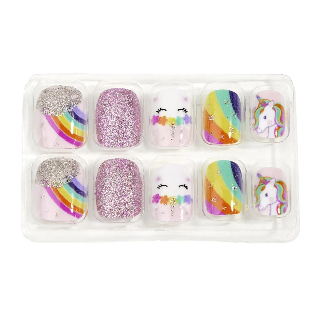 Faux ongles pour enfant x10 Martinelia rose < Gifi New