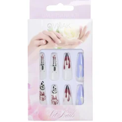 Faux ongles x24 Halloween femme pointus et phosphorescent (2 modèles) < Gifi Hot