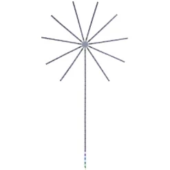 Feu d'artifice led couleurs changeantes H138cm < Gifi Best