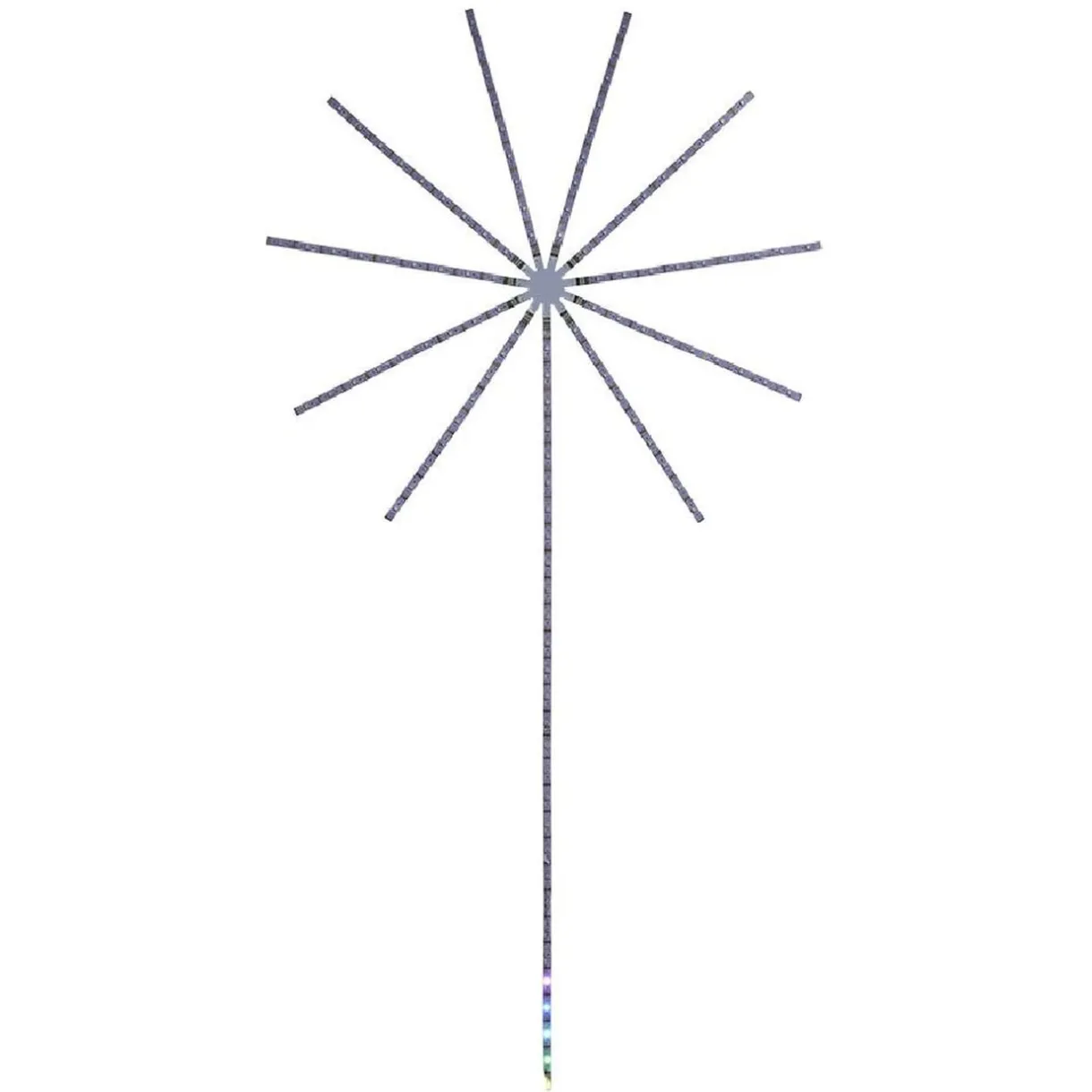 Feu d'artifice led couleurs changeantes H138cm < Gifi Best