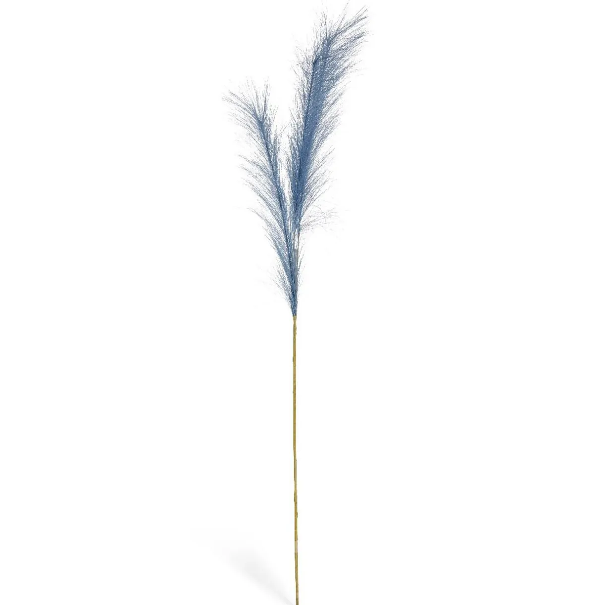 Feuillage artificiel herbe de la pampa bleu H91cm < Gifi