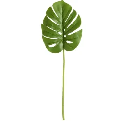 Feuille artificielle philodendron vert L84cm