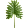 Feuille artificielle philodendron vert L81cm