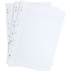 Feuille simple perforée A4 grands carreaux 21x29,7 cm x400
