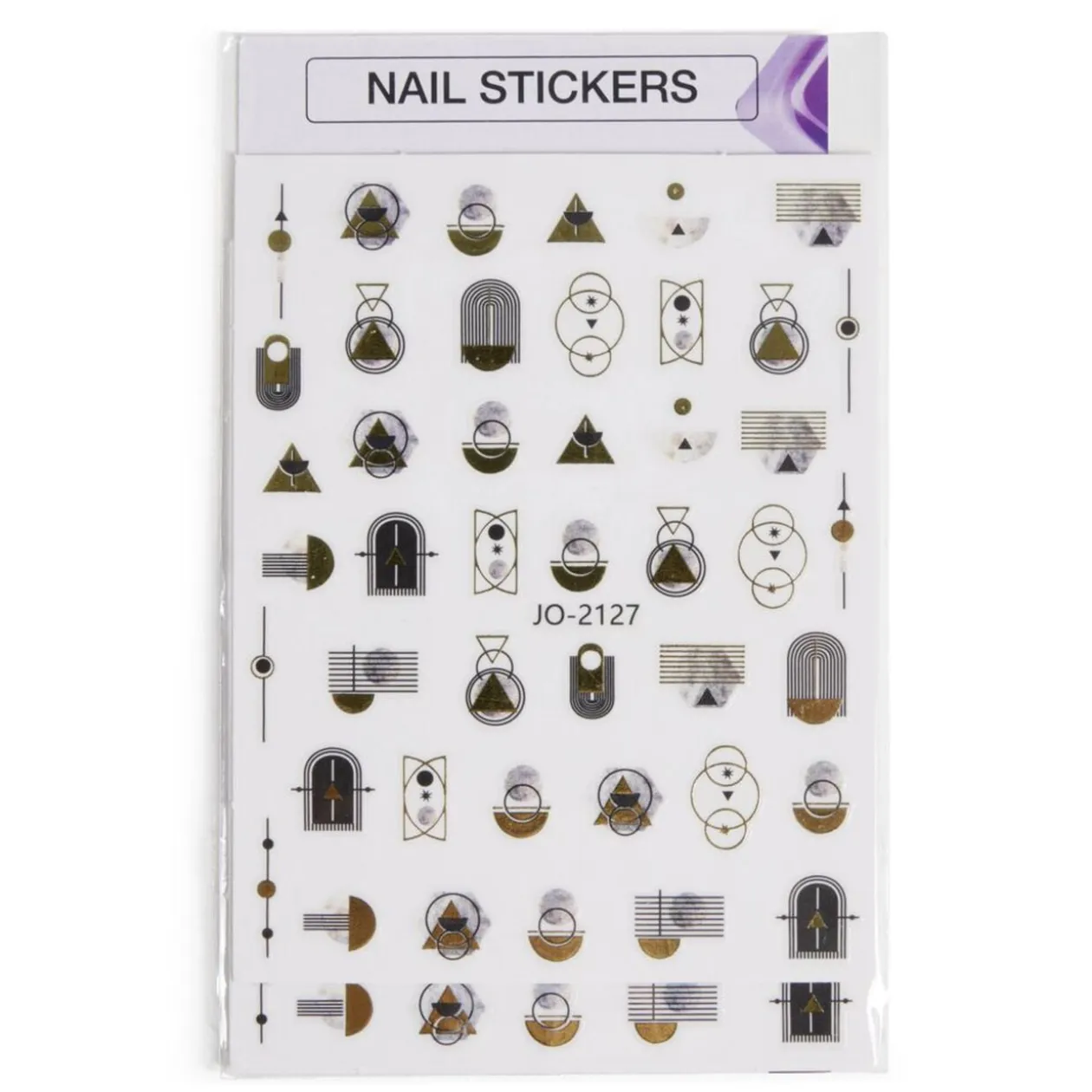 Feuille stickers pour ongles