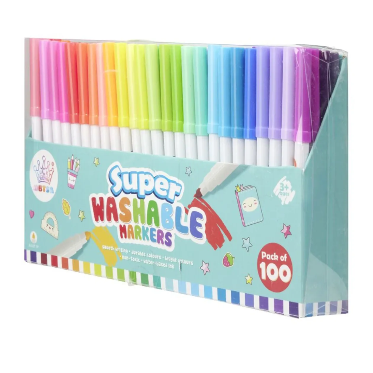 Feutre lavable x100 plastique